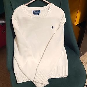 White Polo Ralph Lauren Sweater